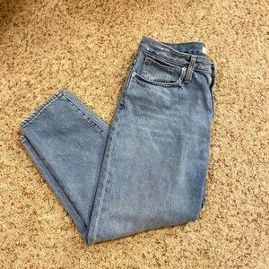MADEWELL MOM JEANS